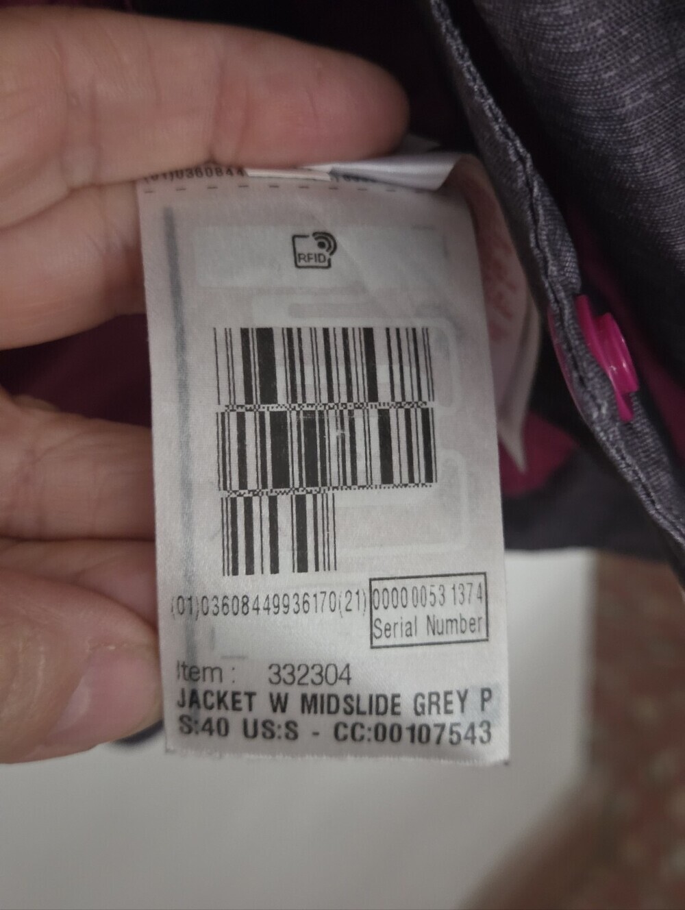 Wed’ze Midslide Women’s Ski Snowboard Jacket Gray Pink EU 40 US Small - Picture 12 of 15